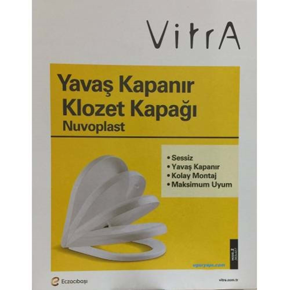 Vitra Arkitekt Klozet Kapağı Soft Close 121-003-909