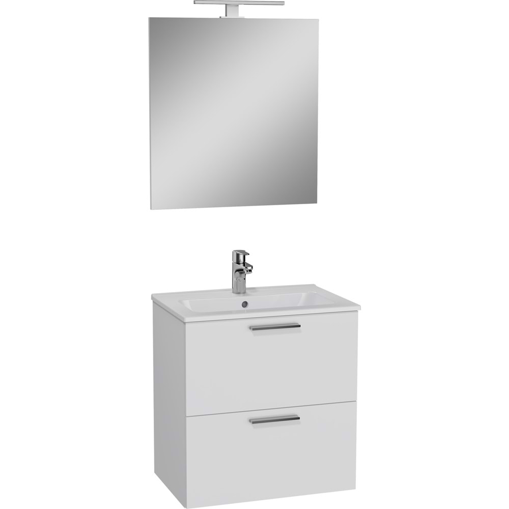 VİTRA MİA BANYO DOLABI SETİ BEYAZ 60 cm