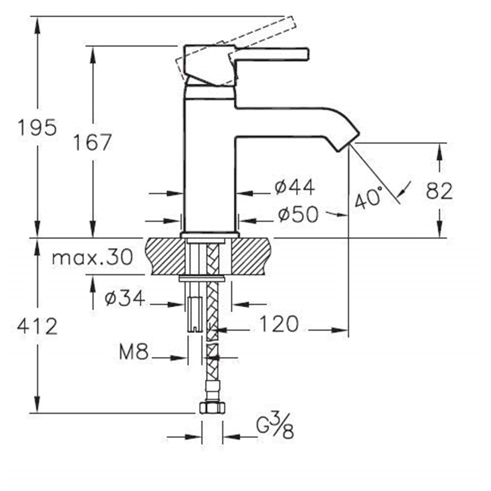 Artema Minimax S Lavabo Bataryası A41984