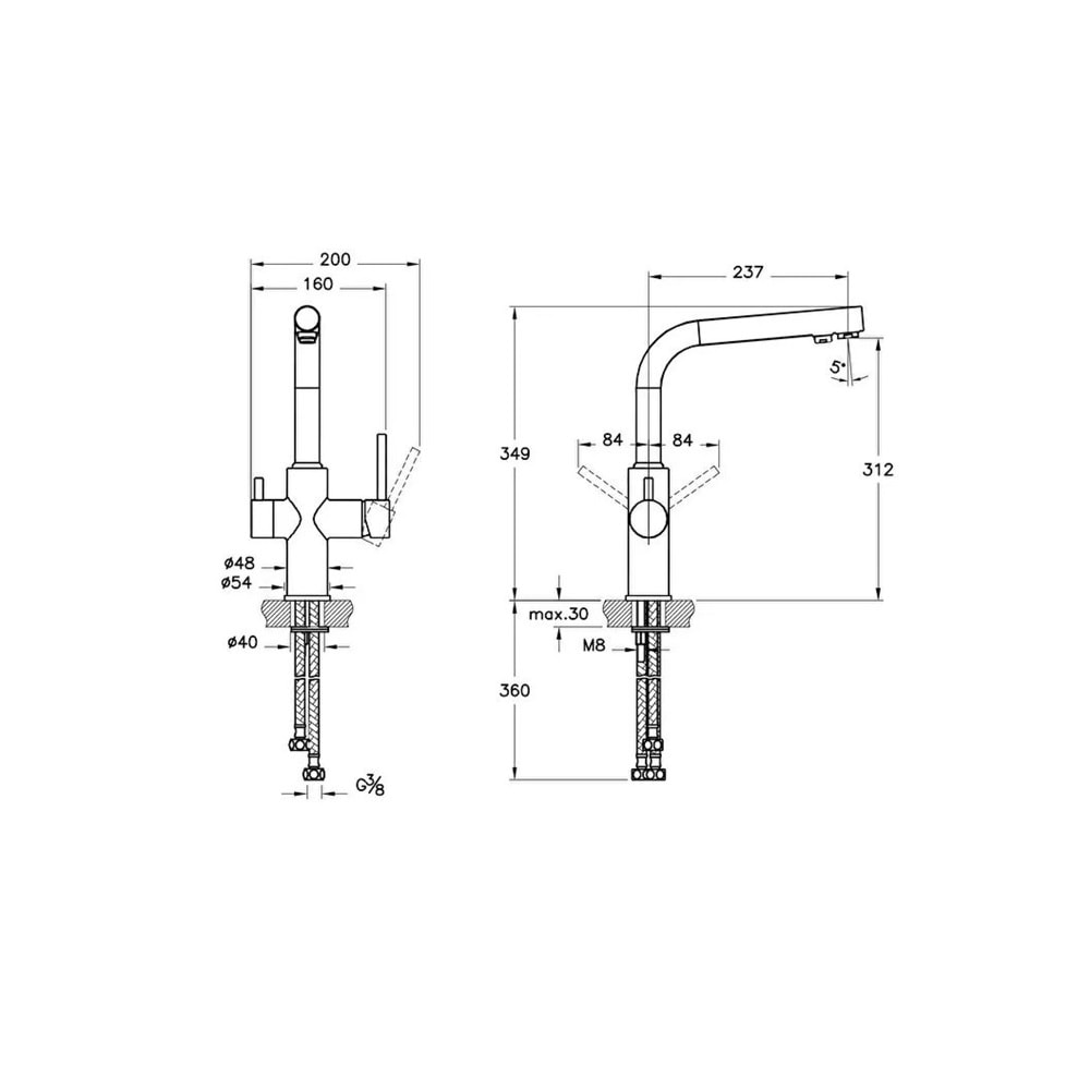 ARTEMA SPLİT DUAL FLOW EVYE BATARYASI