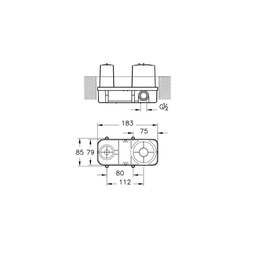 ARTEMA ANKASTRE LAVABO BATARYASI ( SIVA ALTI )