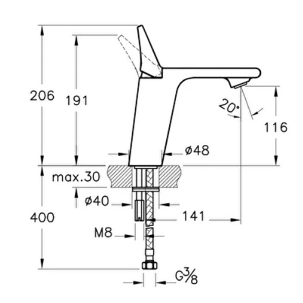 Vitra Memoria Lavabo Bataryası A42329