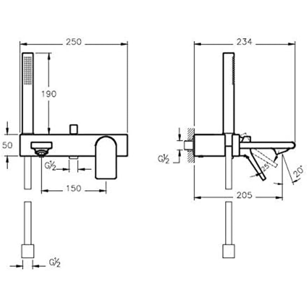 Vitra Memoria Banyo Bataryası A42334