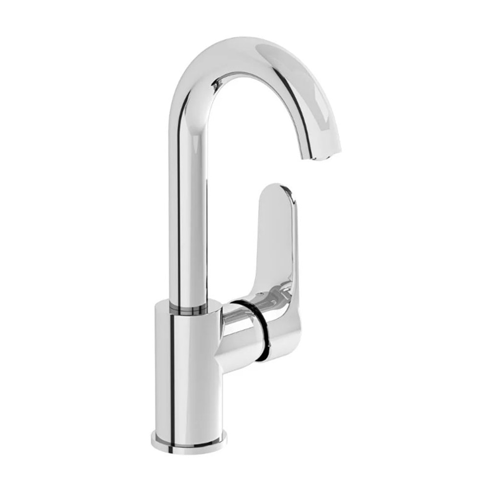 ARTEMA ROOT ROUND DÖNER BORULU LAVABO BATARYASI KROM