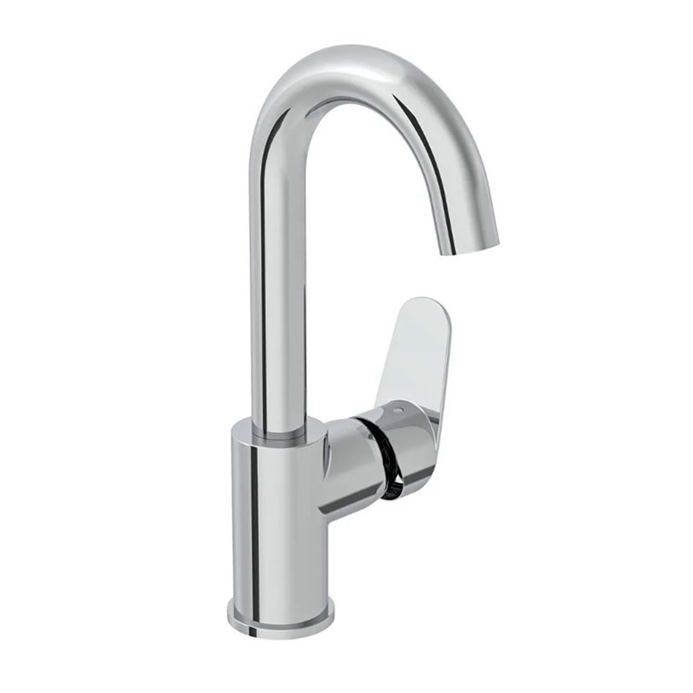 ARTEMA FLOW ROUND DÖNER BORULU LAVABO BATARYASI KROM