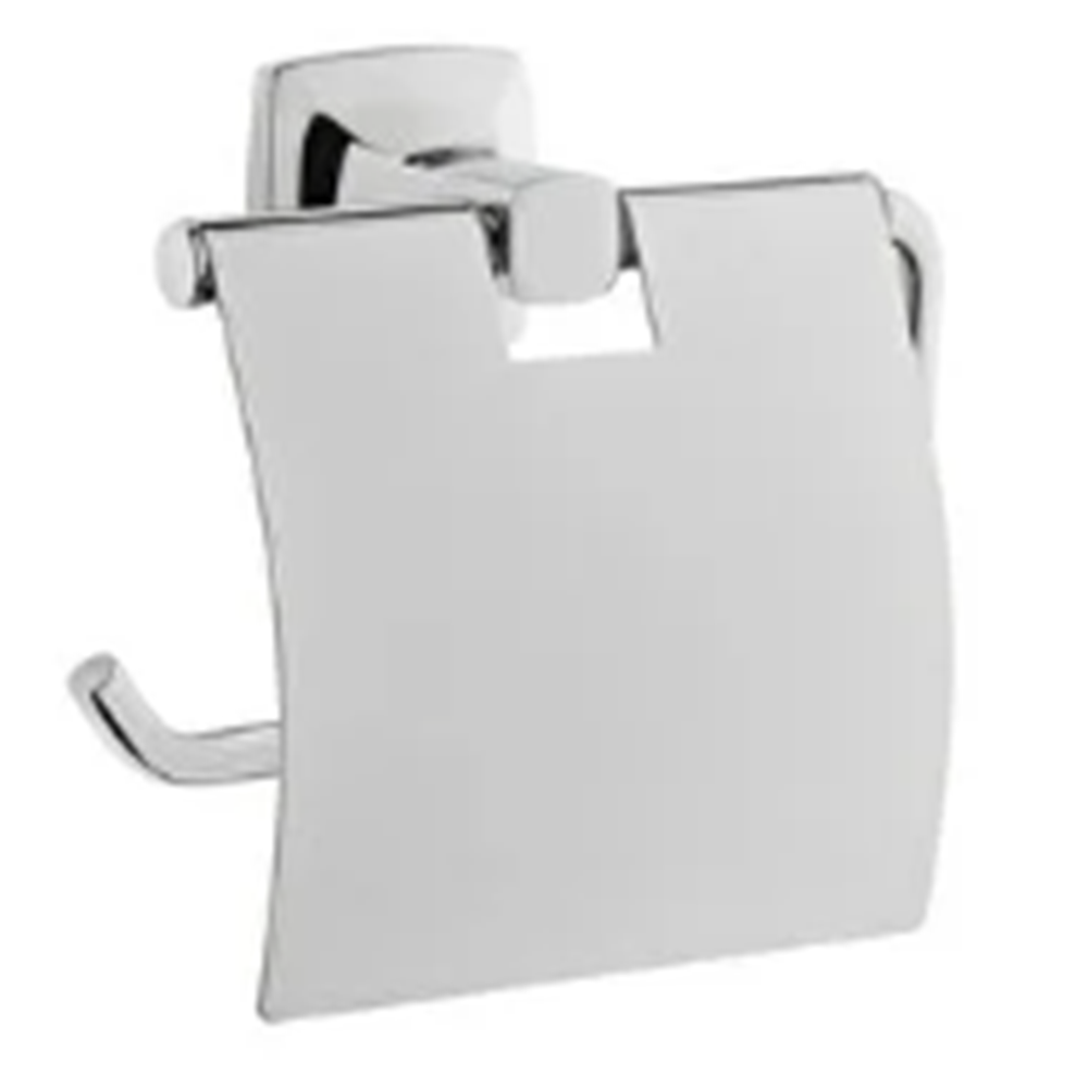 VİTRA BASE 400 TUVALET KAĞITLIĞI KAPAKLI KROM