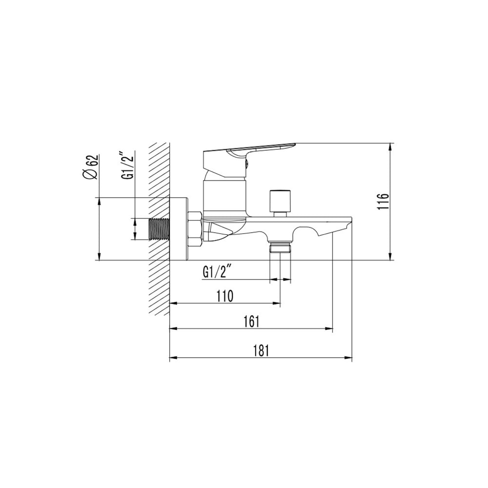 Turkuaz CeraStyle Ibiza Banyo Bataryası Krom BM0010500000011