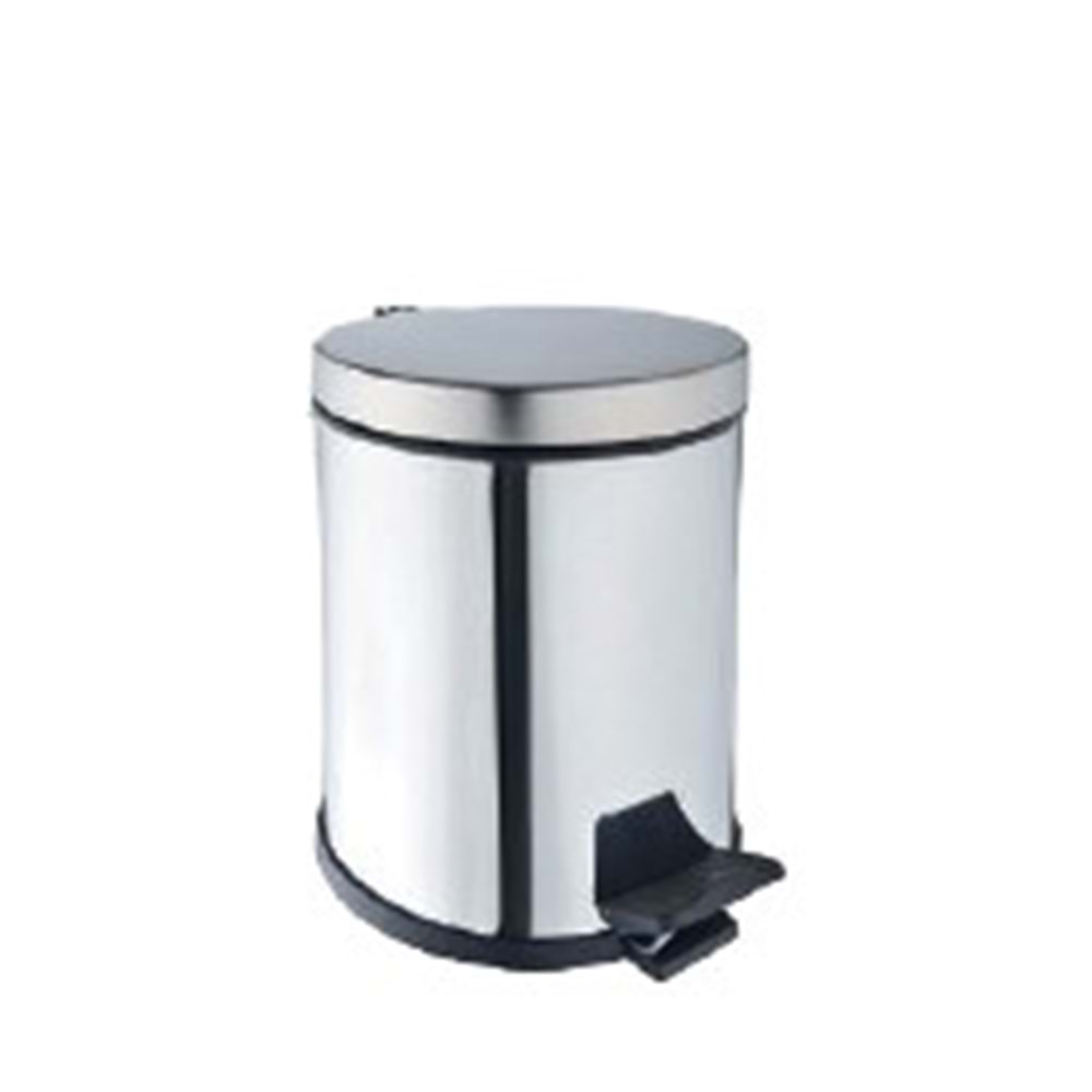 ONNO PEDALLI ÇÖP KOVASI 3 LT PASLANMAZ ÇELİK