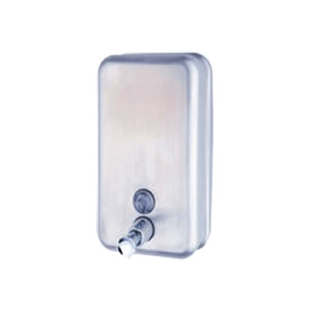 ONNO SIVI SABUNLUK DİKEY PASLANMAZ ÇELİK 1100 ML (304 KALİTE/PİRİNÇ POMPA)