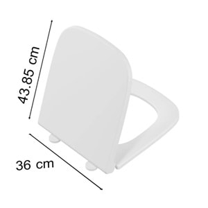 VİTRA S20 SOFT KLOZET KAPAĞI-NP-BEYAZ