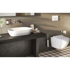 VİTRA OUTLİNE TV LAVABO, BEYAZ
