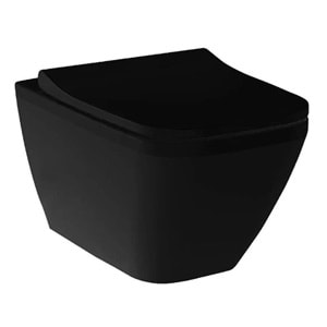 VİTRA İNTEGRA SQUARE RİMEX ASMA MAT SİYAH