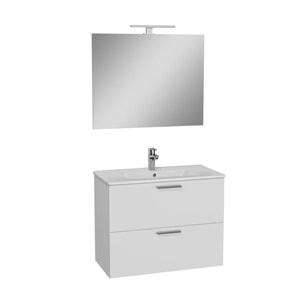 VİTRA MİA LAVABO DOLABI SETİ BEYAZ 80 CM