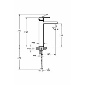 Artema Fold S Yüksek Lavabo Bataryası A42677