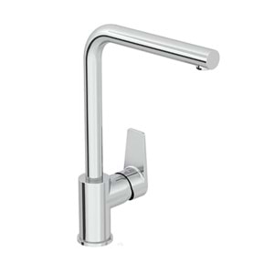 ARTEMA FLOW SQUARE L TİPİ EVİYE BATARYASI KROM