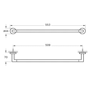 Artema Minimax Krom Havluluk Uzun A44784