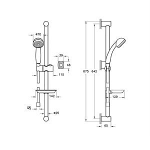ARTEMA SOLO C SÜRGÜLÜ EL DUŞU TAKIMI