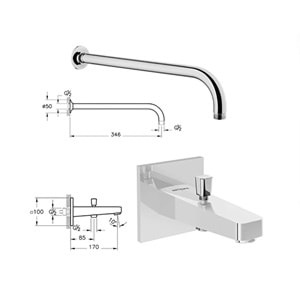 ARTEMA ROOT SQUARE ANK. BANYO SETİ RAİN Q