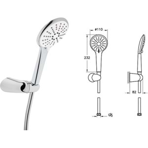 ARTEMA X-LİNE ANKASTRE DUŞ BATARYASI SETİ - SNOW