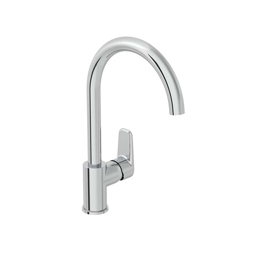 ARTEMA FLOW SOFT C TİPİ EVİYE BATARYASI KROM