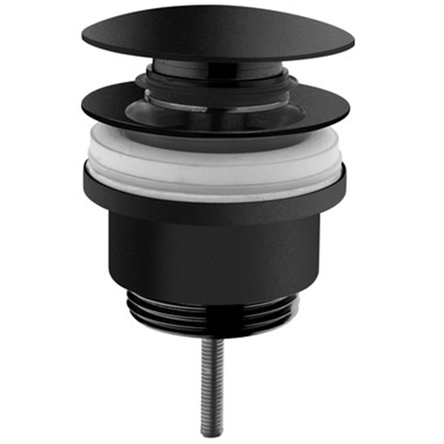 ARTEMA BASMALI LAVABO YUVARLAK SÜZGECİ MAT SİYAH