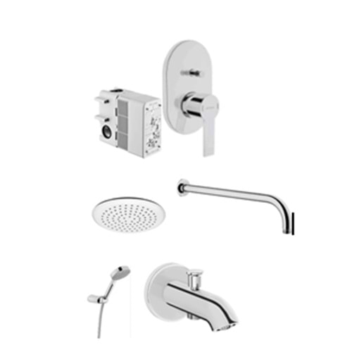 ARTEMA FOLD S ANKASTRE BANYO BATARYASI SET