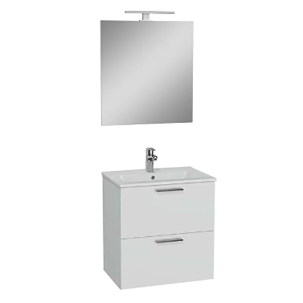 VİTRA MİA BANYO DOLABI SETİ BEYAZ 60 cm