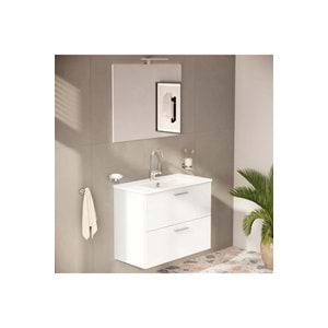 VİTRA MİA LAVABO DOLABI SETİ BEYAZ 80 CM