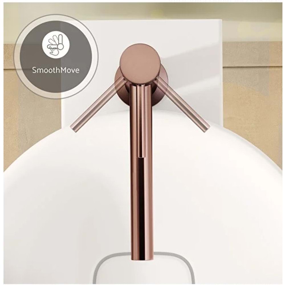 VİTRA ORİGİN LAVABO BATARYASI ÇANAK LARGE SOFT BAKIR