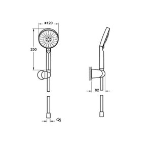 ARTEMA MASTER SLOT 3F EL DUŞU TAKIMI