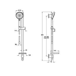ARTEMA MASTER SLOT 3F SÜRGÜLÜ EL DUŞU