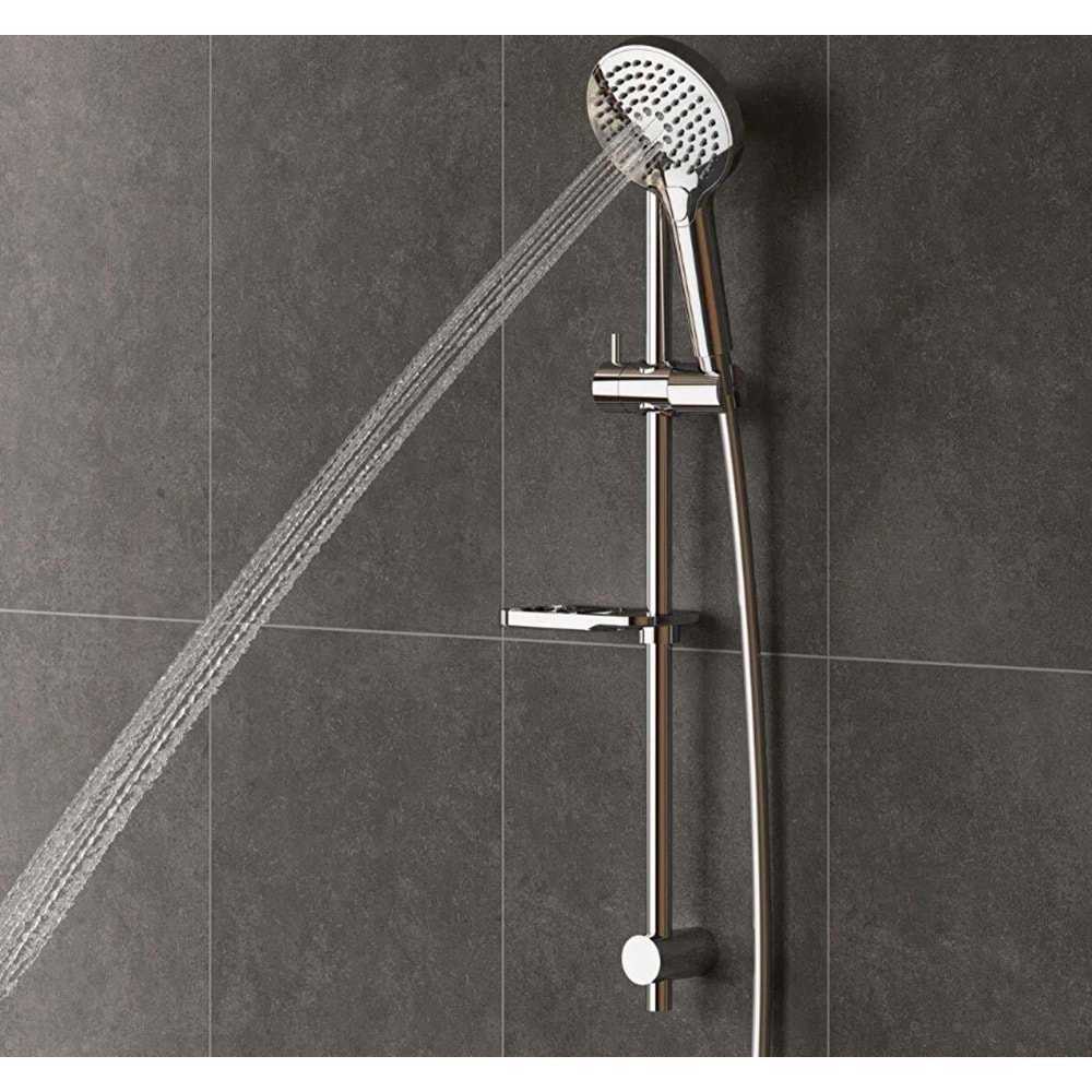 ARTEMA BLİSS ROUND 3F SÜRGÜLÜ EL DUŞU KROM